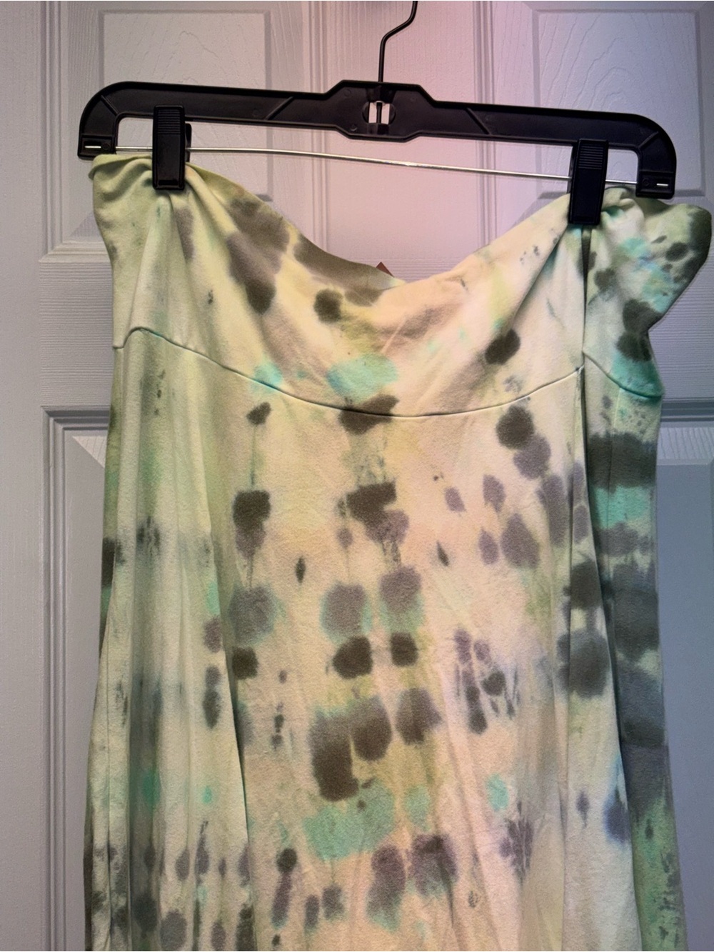 Soft Surroundings Soledad Tie-Dye Maxi Skirt XL NWT Made in USA - Picture 3 of 12